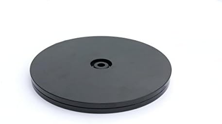 FifturedIsPlays® 8 Црна пластична спинерка мрзлива сузан Организатор за зачини за зачини торта кујна, чајната кујна, украсување