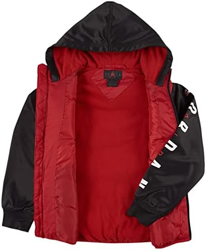 Nike Boys Jordan 2fer Coat Coat Vest Long Sleever есен зимски дете и деца