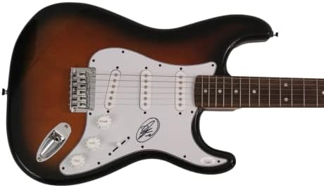 Брендон Таз Нидерауер потпиша автограм со целосна големина Fender Stratocaster Electric Guitar W/James Spence JSA Автентикација - Таа мора