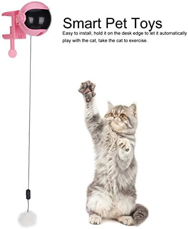 WNSC автоматска топка за кревање PRT, интерактивна играчка топка за домашни миленици за мачиња за мачки