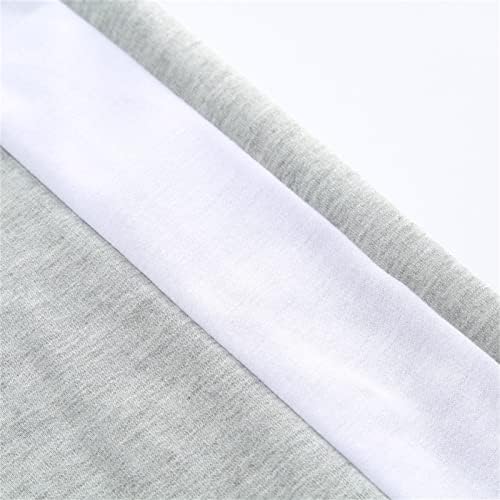 Машка долга ракав обичен зашивање џеб џеб џеб памук-мешавина од џемпери дуксери со џебови од канга