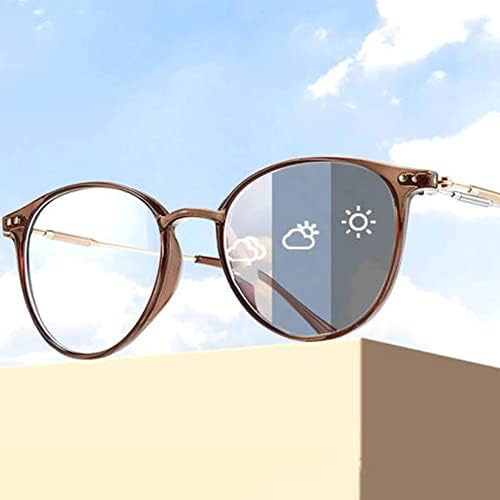 БУЛИ Фотохромни Очила За Читање Прогресивни Мултифокални Очила За Сонце Преголема Транзиција Презбиопија Читатели На Сонце Унисекс