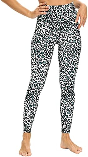 Океански женски 7/8 хеланки - леопард маскирна јога панталони 25 “