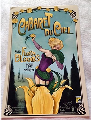 Cabaret du Ciel - 12 x18 Оригинален промо ТВ постер SDCC 2015 MINT XXXX/2000