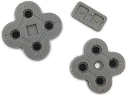 2 Поставете силиконски спроводливи гумени влошки на тастатурата за лепило за копче за Nintendo DS Lite DSL NDSL конзола за поправка