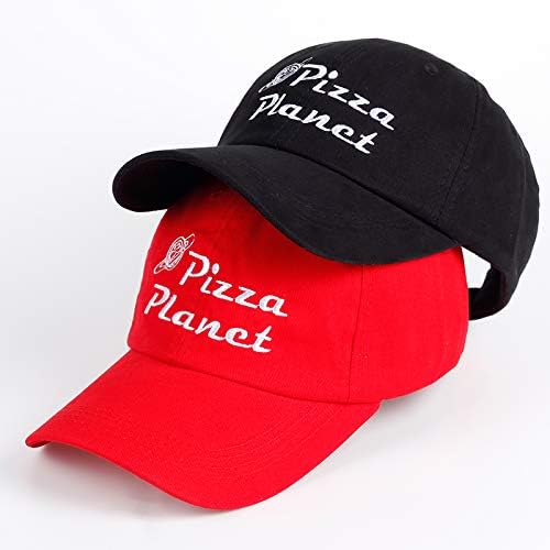 Yunxibasecap пица планета капа бејзбол капа за везници тато капа адаблив памук за возрасни спортови капаци унисекс