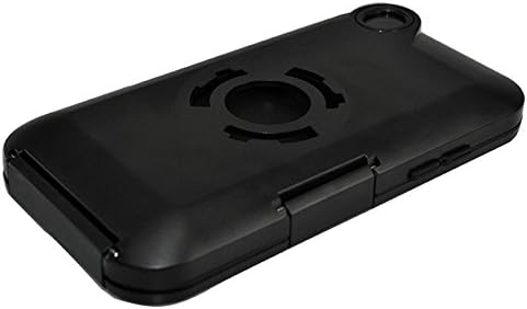 Максимална моќност водоотпорен случај и држач за монтирање на лентата за велосипеди за iPhone 6 - Пакување на мало - Црно