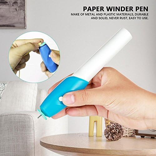 Пенкало за хартија, електрична занаетчиска хартија занаетчиска алатка за тресење оригами ветровито челик виткање пенкало DIY се користи