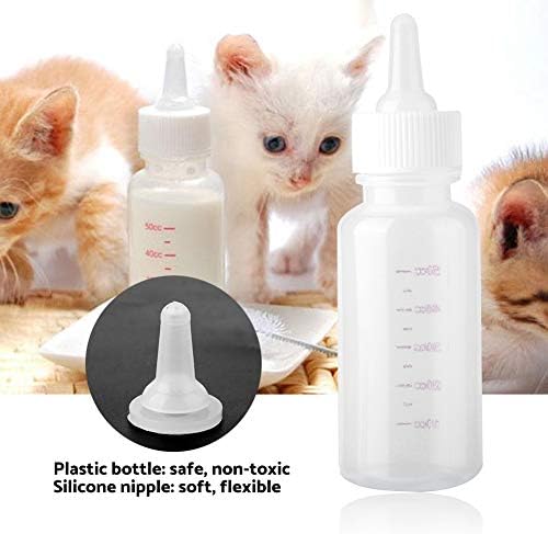 Глоглоу миленичиња мачки шише за медицинска сестра, карактеристики за нега на домашни миленици, шише со хранење со животни, за животни со