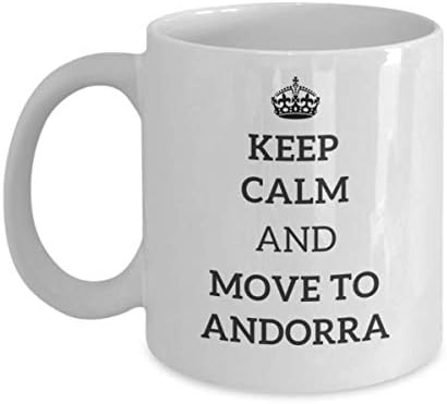 Продолжете да се смирувате и да се преселите во чашата за чај од Андора, патник соработник пријател за подароци за куќишта за патувања