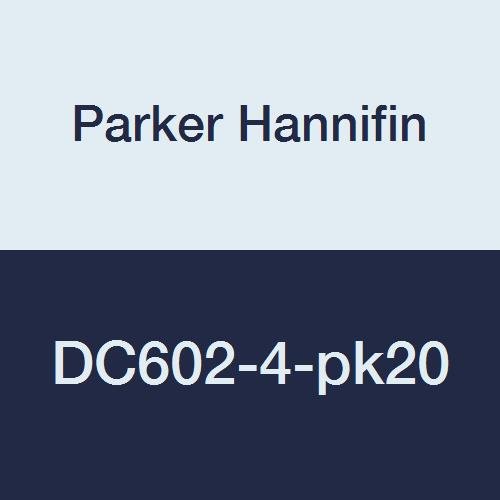 Паркер ХАНИФИН ДЦ602-4-Пк20 Серија ДЦ602 Внатрешна Печат Мозоци Петел, 1/4 Машки Цевки