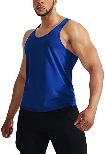 Нелеус машки 3 пакувања тренингот за тенк за теретани без ракави за атлетски кошули