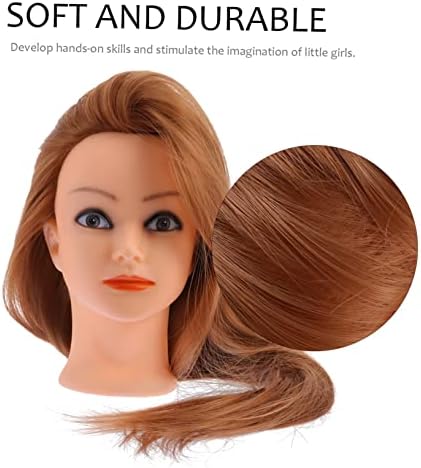 Fomiyes глава модел Маникин коса маникин фризер кукла глава манекен глава за плетенка на човечка коса манекенска глава коса