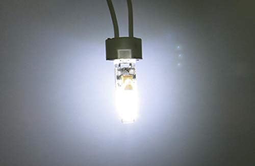 G4 LED Светилки G4 Би-Пински База 0.5 W Кул Бела 6000K LED Светилки За Пејзаж Таванот Под Контра Пак Осветлување, AC/DC12V, 6LED