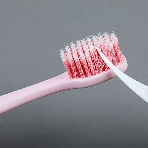 Преносна четка за заби за заби Mahza со меки влакната спирална жица единечен пакет