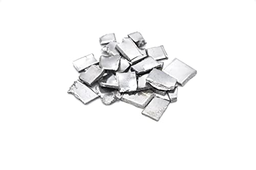 Рениум метал, 99,99% чист рениум - парчиња со големина од 12мм или помали - 50 грам