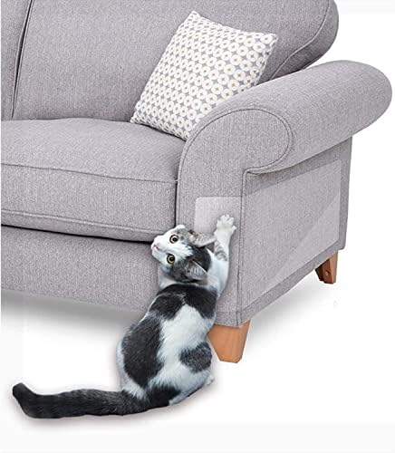 Заштитници за мебел Од Мачки, 10 Парчиња Леплива Лента Против Гребење, Лента За Одвраќање Од Гребење На Мачки, Лента За Обука…