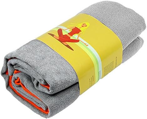Не -лизгање магична јога мат пешкир 24 x 72 микрофибер спорт апсорбираат мека - торбичка