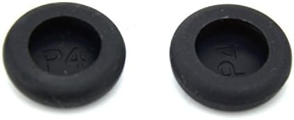 Јуетон 5 парови замена на мачки подлога стил силиконски аналоген контролер на џојстик палецот стап за капакот на капакот за Sony
