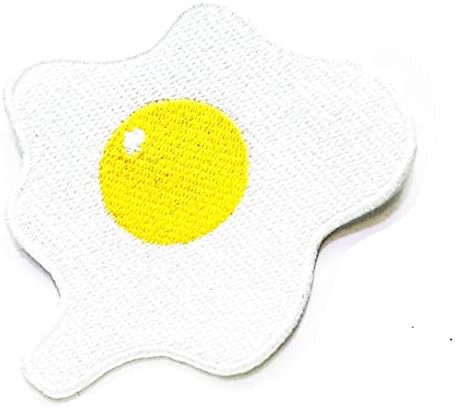 Закрпи на нипитхоп појадок пржено јајце сончево закрпи за брза храна налепници цртани деца деца дизајнирани значки железо за шиење деца облека