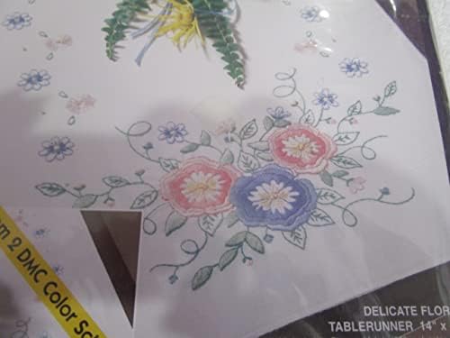Галерија на шевови Деликатниот комплет за табели за цвеќиња од цвеќиња