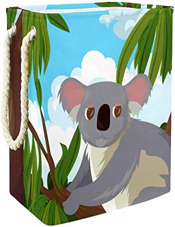 Unicey koala во дрво за џвакање со голема големина алишта за складирање корпа за складирање за спална соба за бебиња расадник