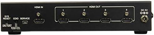 Сеопфатна КАБЕЛСКА ЦДА-HD400EK Pro AV/ИТ HDMI 1 x 4 Сплитер UHD 4K СО Cec Систем Ресетирање &засилувач; Едид Избор