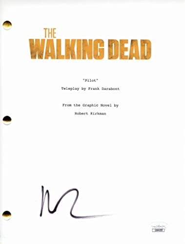 Норман Ридс потпиша автограм на целосна пилот -скрипта за Walking Dead - Дарил Диксон, „Boondock Saints“, Блејд II, Смртна влакно