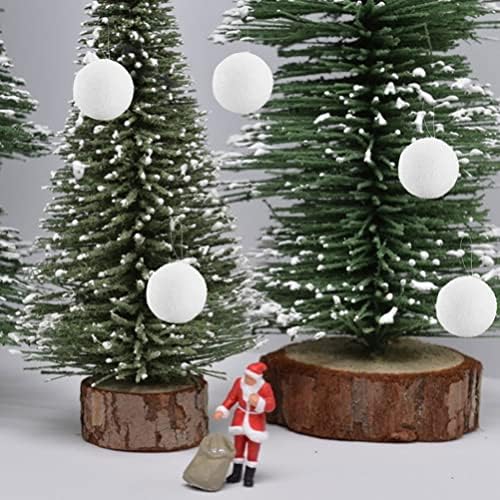 Генерички 500 парчиња занаетчиски топки со пена мали мазни кружни сфери полистирен топки моделирање топки за DIY Божиќни украси за топки свадба
