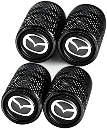 Капчиња за матични гуми со метални автомобили со метални автомобили погодни за Mazda 3 6 CX-3 CX-5 CX-9 MX Капчиња за автомобили