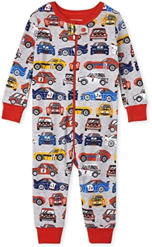 Детско место за бебиња за бебиња, детско место бебе и дете момче, се вклопуваат во памук од памук со едно парче пижама