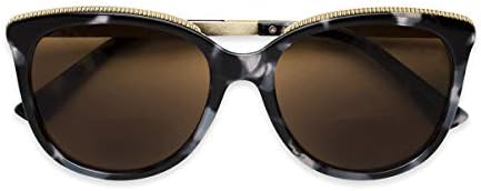 Sofia Vergara X Foster Grant grantенски маргарита сегментираше очила за читање мачки очи, желка, 55 мм + 1