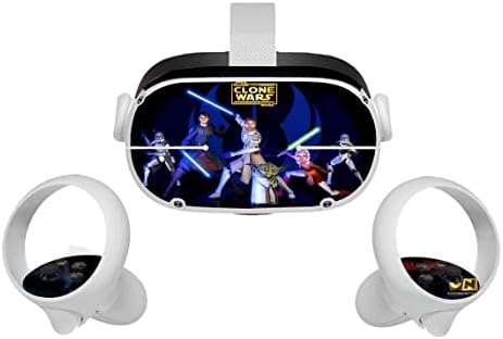 Филм за воени серии на галаксијата Oculus Quest 2 Skin VR 2 SKINS слушалки и контролори налепници заштитни додатоци за декларации