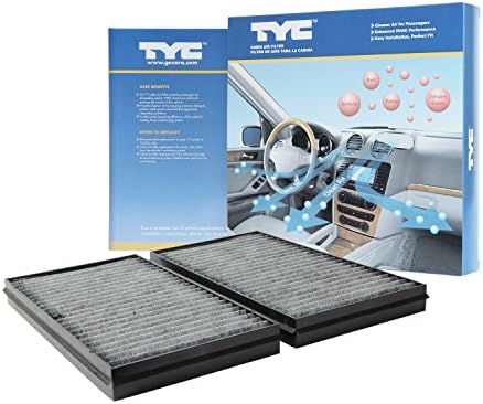 TYC 800028C2 BMW FILTER CABIN AIR FILTER