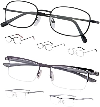 Gr8Sight Класични Очила За Читање Со Лесни Раце За Жени И Мажи Пакет +2.75
