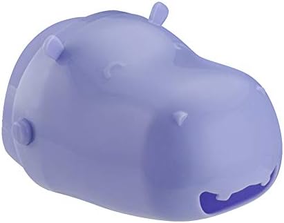 Детски цртан филм Yunchao Purple Hippo Faucet Extender еколошки силиконски PP материјал за материјал од тапа за животни
