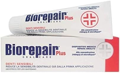 Biorepair чувствителни заби дневна паста за заби - 2,54 течности унци цевка [италијански увоз]