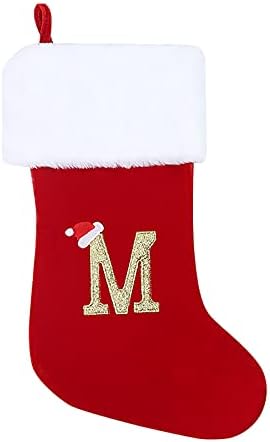 Чорапи торбички украси дрвја бонбони фустан Азбука сцена приврзова Божиќна торба Божиќни топки за забави