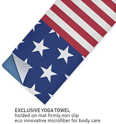 Augenserstan yoga ќебе Новина-САД-американско-знаме јога пешкир јога мат пешкир