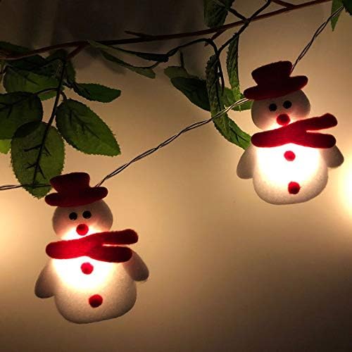 DBYLXMN топки на жица висат жици Божиќни венчари светла снегулки од снежни светла предводени светла garland home decor krystal