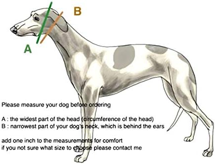 Јака за кучиња Мартингејл за Greyhound Saluki Whippet и други раси со сличен врат 2 широк