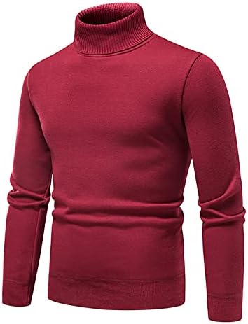 Џемпери машка есен и зимска случајна плетена цврста боја декоративна шема џемпер мажи преголеми