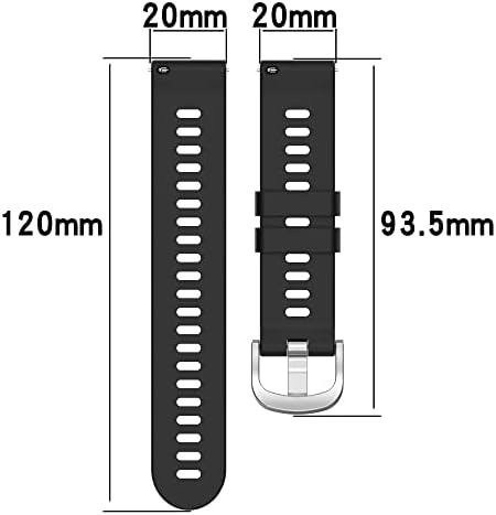 Senter 18 mm 20 mm мека гума за замена за мажи и жени