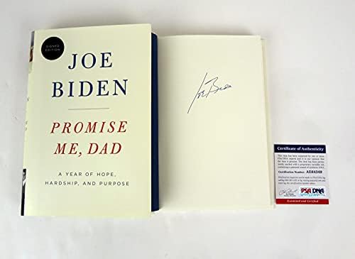 Претседател на oeо Бајден 2020 потпиша автограм вети ми тато книга ПСА/ДНК Коа