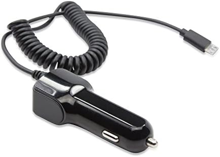 Полнач за автомобили Boxwave Cardibtival со Sharp Z3 - Coar Charger Plus, Coar Charger Extra USB порта со интегриран кабел