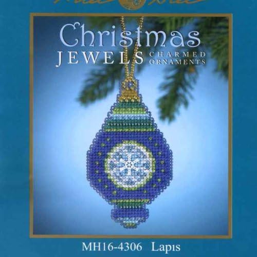 Комплет за украси на лаптис со брадавици од лапс, MH164306 Мил Хил Божиќни накит 2014 година