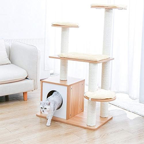 Miwaimao Брза домашна испорака миленичиња мачка дрво кула кондо куќа гребење пост играчка за мачки мачки мачки играчки играчка