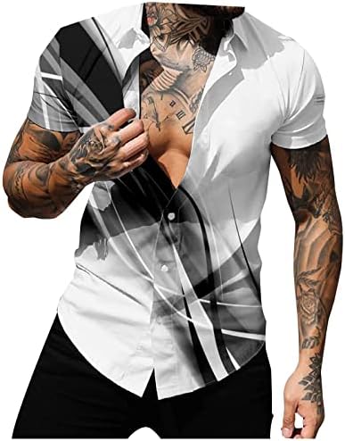 Дизајнерски Графички Маици Мажи 2023 Мода Дигитален Печатење Пуловер Врвен Летен Спорт Фитнес Маица Со Кратки Ракави Блуза