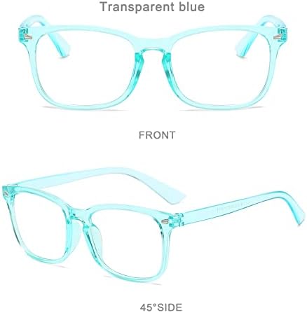 CVVTSPE 4 Пакет Очила За Читање Сина Светлина Блокирање, Мажи И Жени Очила За Читање, Анти-Отсјај/УВ Филтрирање Лесни Очила