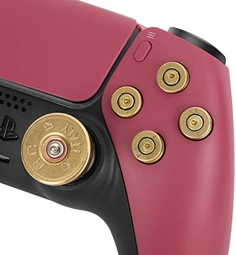 Копчиња за палење на златни метални куршуми и копчиња за акциони куршуми поставени за контролер PS5